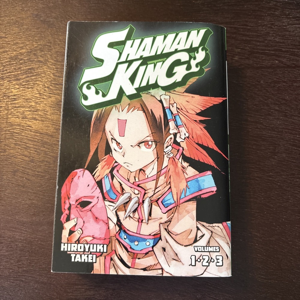 SHAMAN KING Omnibus 1 (Vol. 1-3) - Paperback, by Takei Hiroyuki - Excellent